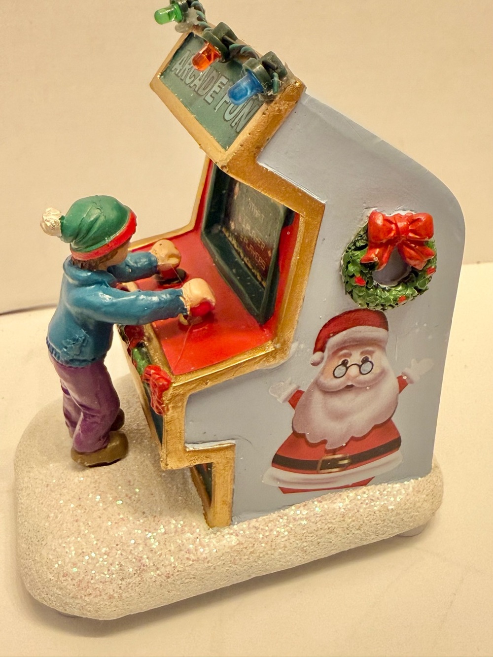 St. Nicholas Square® Village Holiday Arcade Game Table Decor in box - Picture 8 of 8